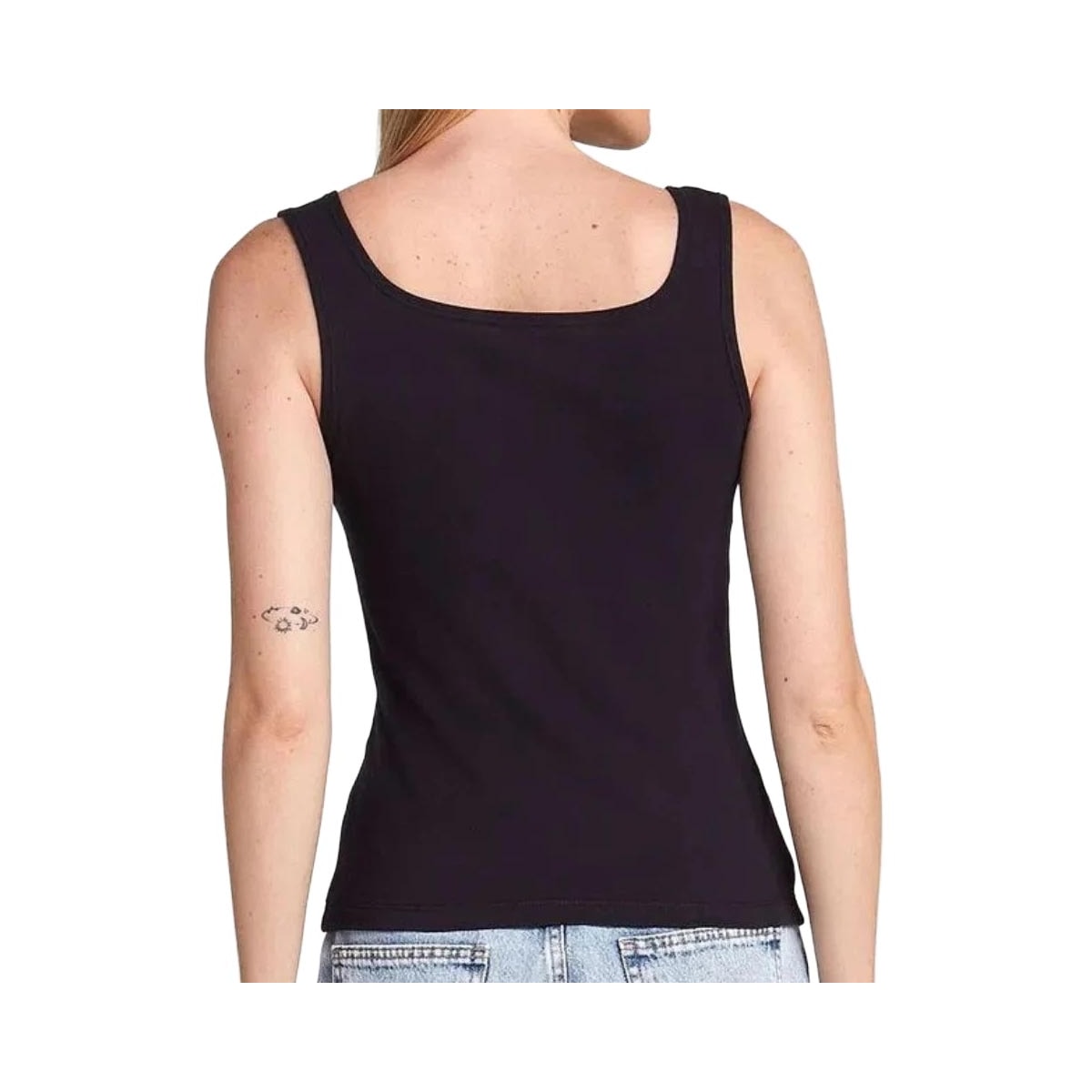 Blusa Hering Feminina Sem Manga 4Ad3 Preto Blusa Hering Feminina Sem Manga 4Ad3 Preto