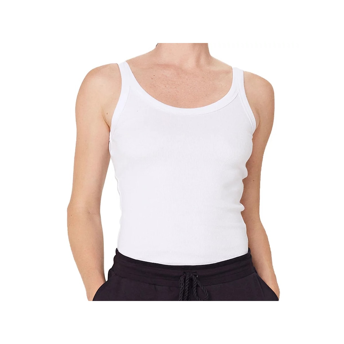 Blusa Hering Feminina Sem Manga N1te Branco Blusa Hering Feminina Sem Manga N1te Branco