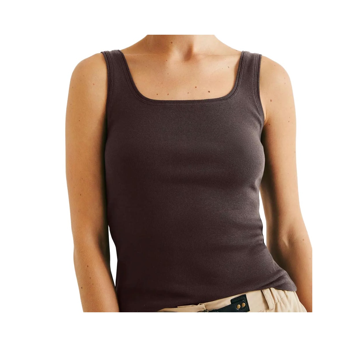 Blusa Hering Malha Sem Manga 4Alf Cafe