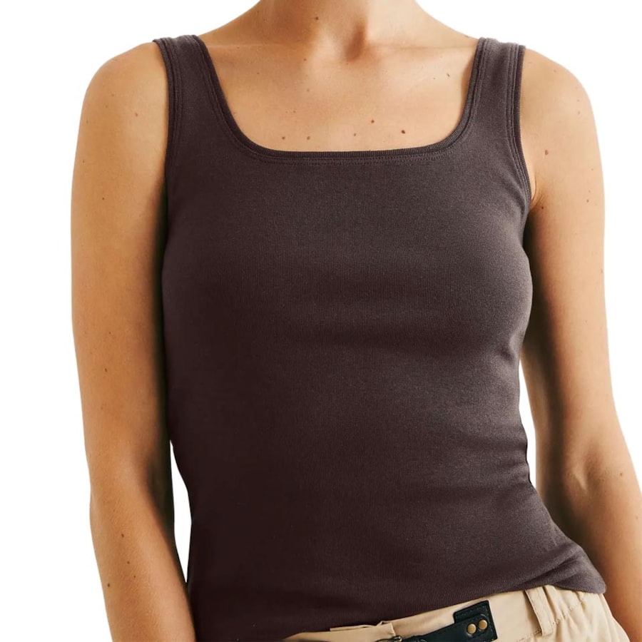 Blusa Hering Malha Sem Manga 4Alf Cafe Blusa Hering Malha Sem Manga 4Alf Cafe