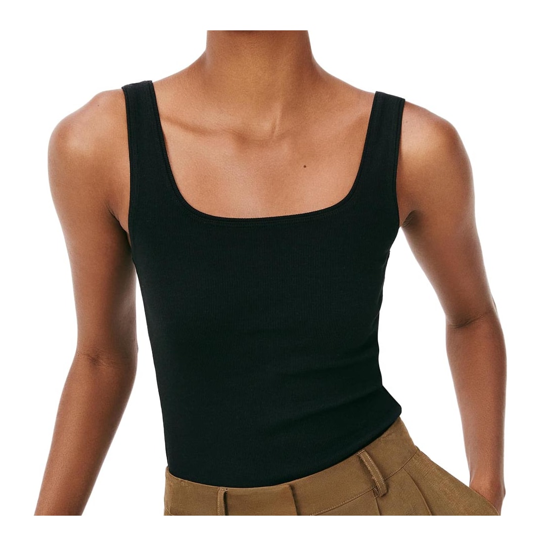 Blusa Hering Malha Sem Manga 4ALF Preto Blusa Hering Malha Sem Manga 4ALF Preto