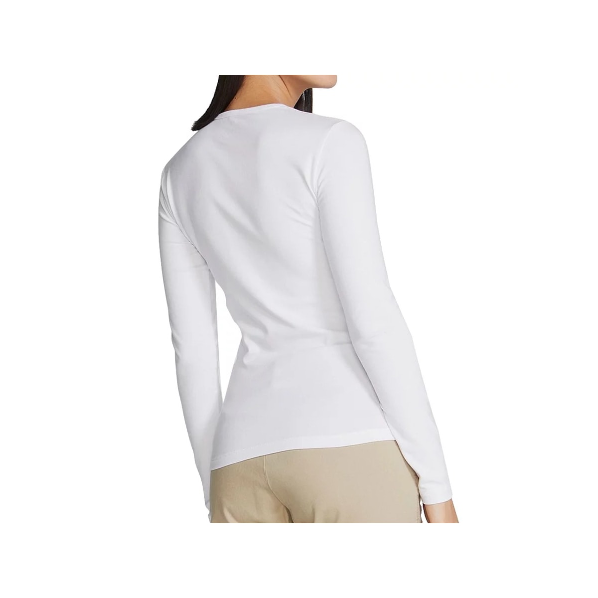 Blusa Hering Manga Longa 02Qy Branco