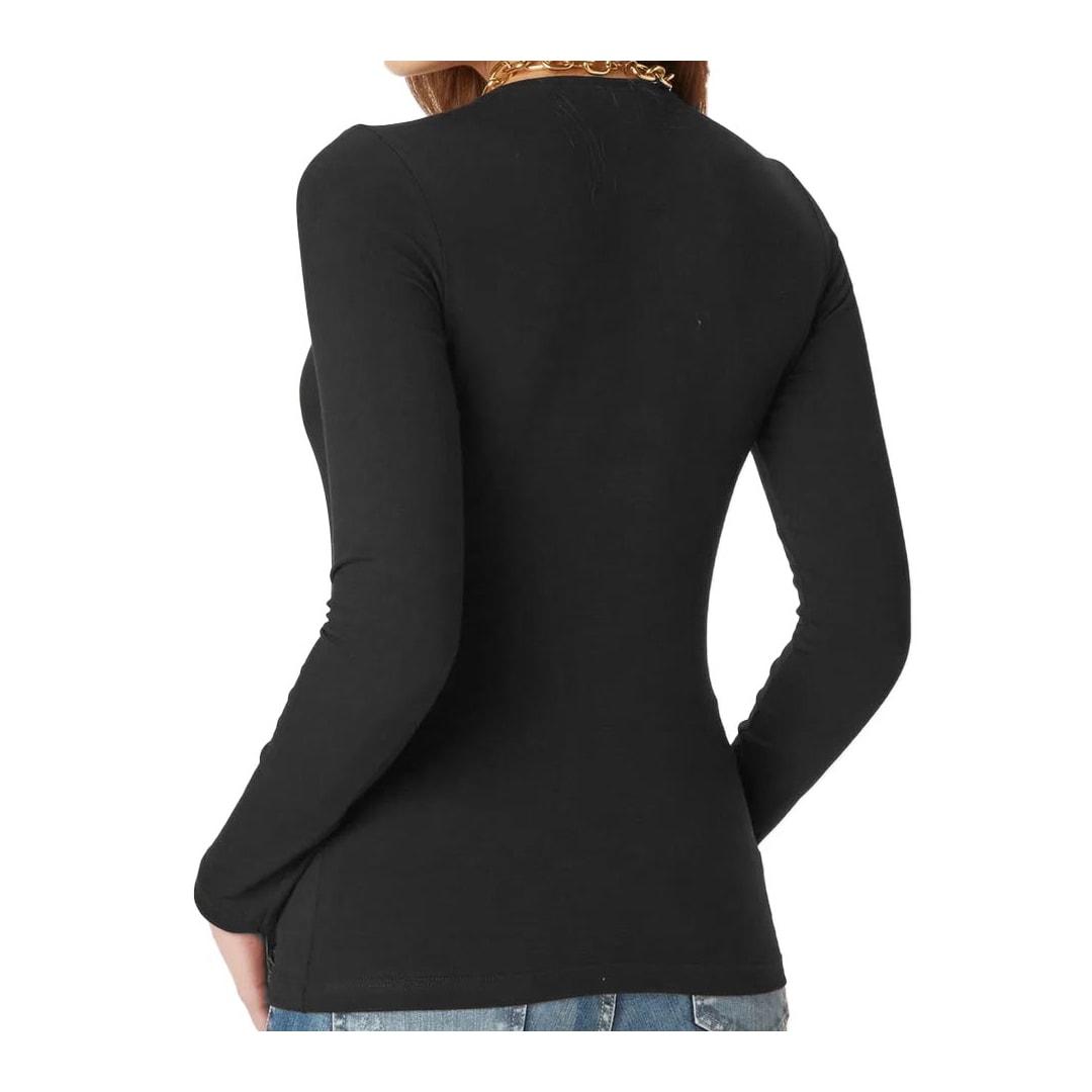 Blusa Hering Manga Longa 02Qy Preto