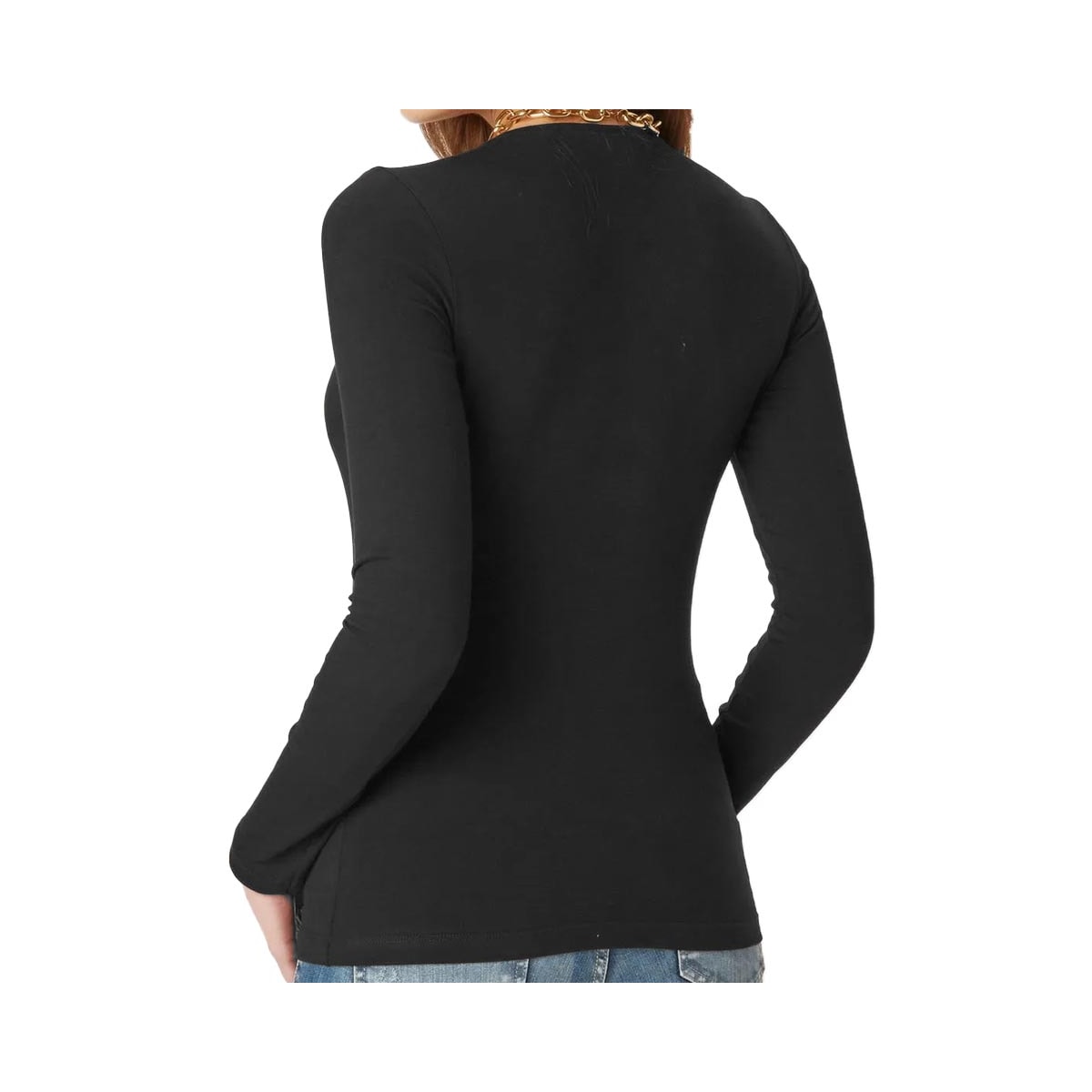 Blusa Hering Manga Longa 02Qy Preto