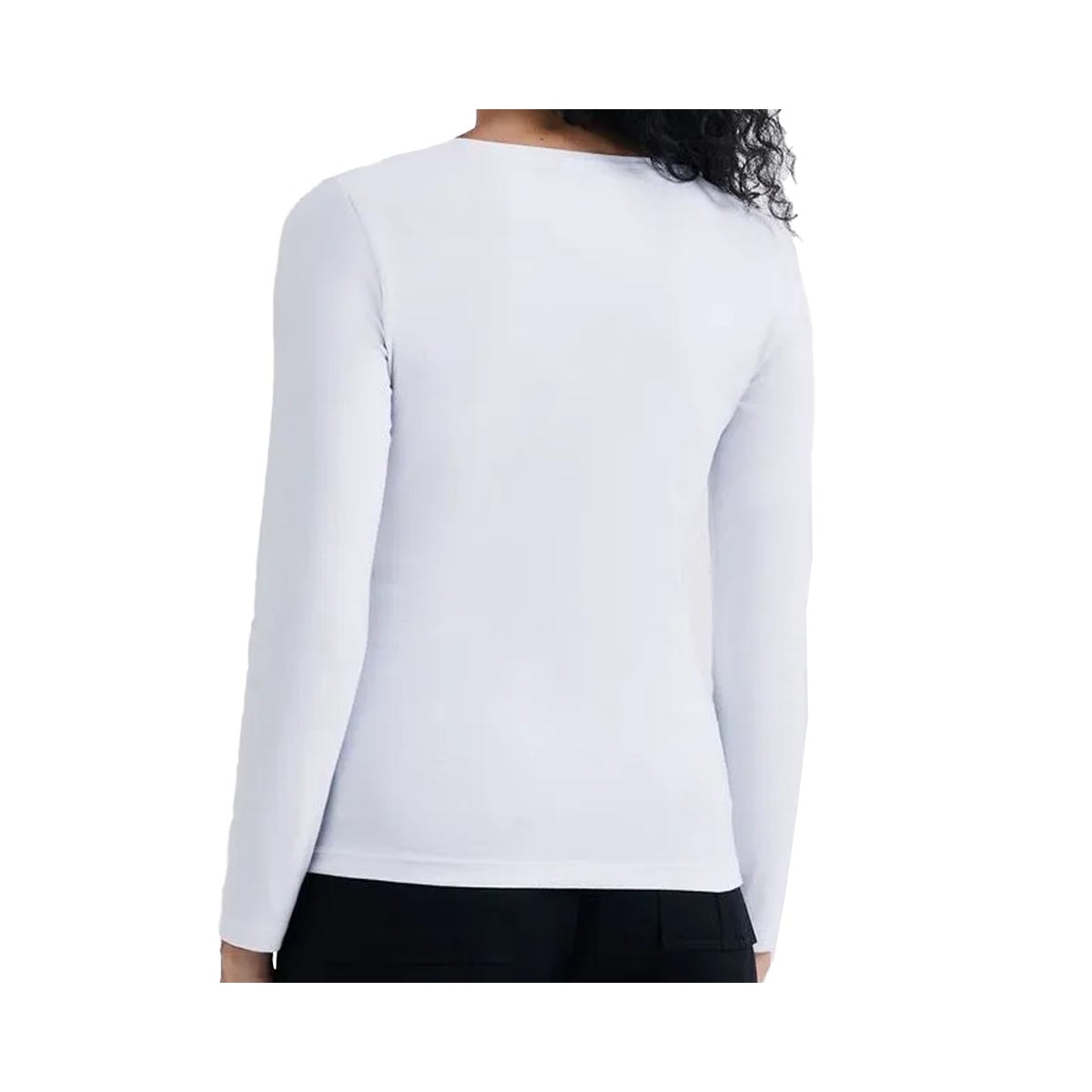 Blusa Hering Manga Longa 4D8a Branco Blusa Hering Manga Longa 4D8a Branco