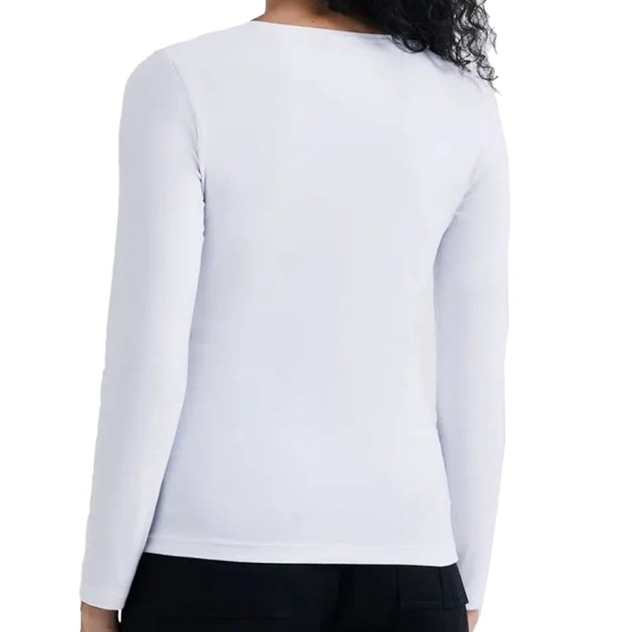 Blusa Hering Manga Longa 4D8a Branco Blusa Hering Manga Longa 4D8a Branco