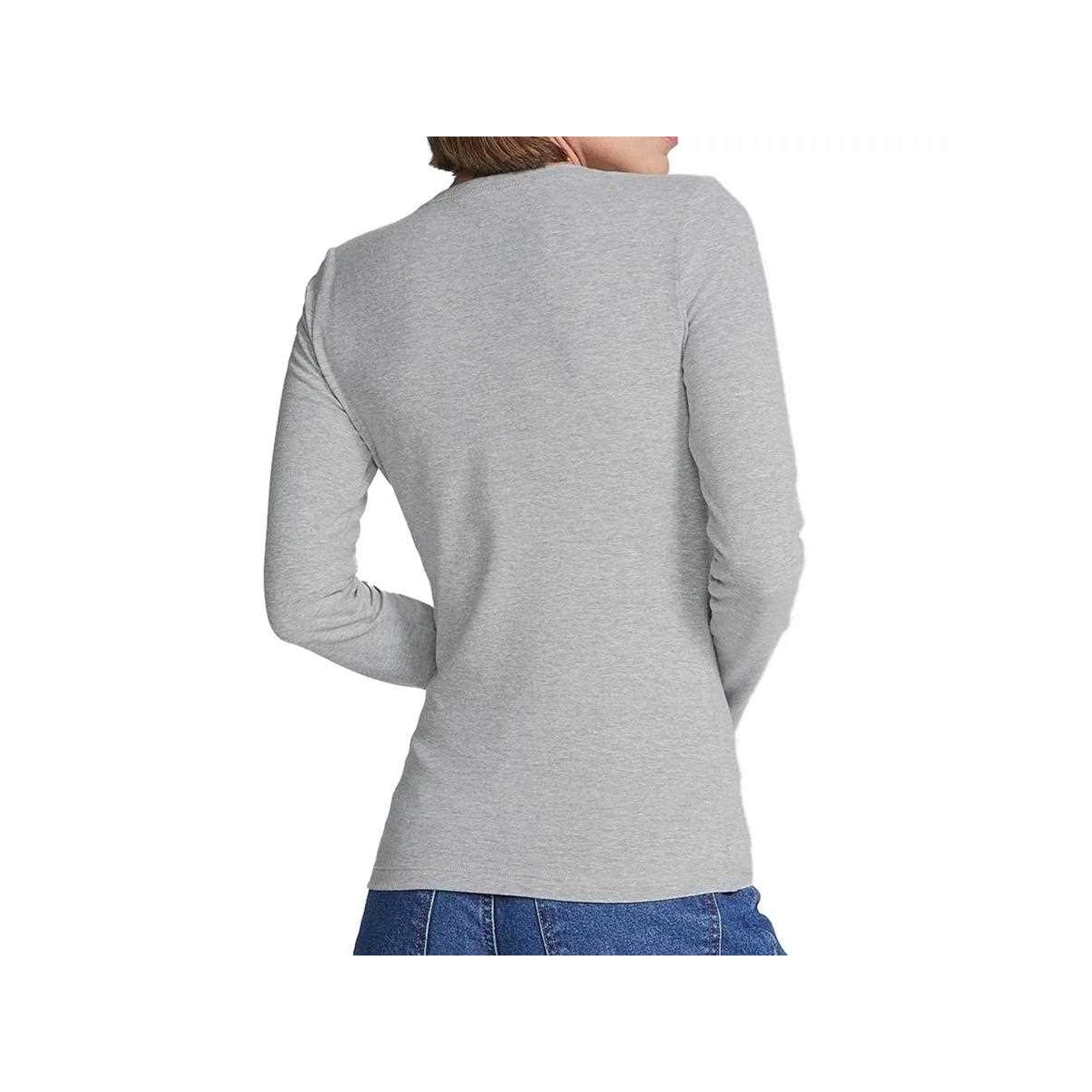 Blusa Hering Manga Longa 4D8a Cinza Mescla