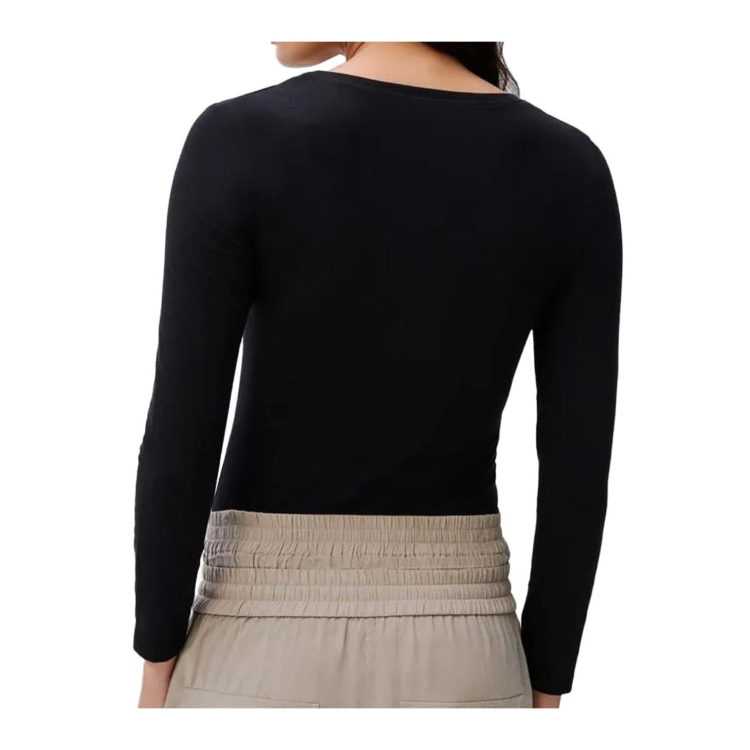 Blusa Hering Manga Longa 4D8a Preto