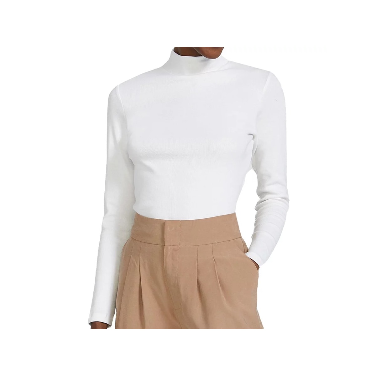 Blusa Hering Manga Longa 4Fd5 Off White Blusa Hering Manga Longa 4Fd5 Off White