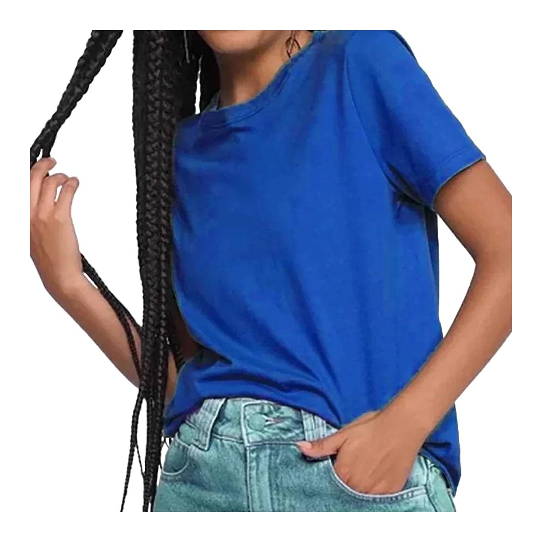 Blusa Hering Meia Manga 0241 Azul Royal Blusa Hering Meia Manga 0241 Azul Royal
