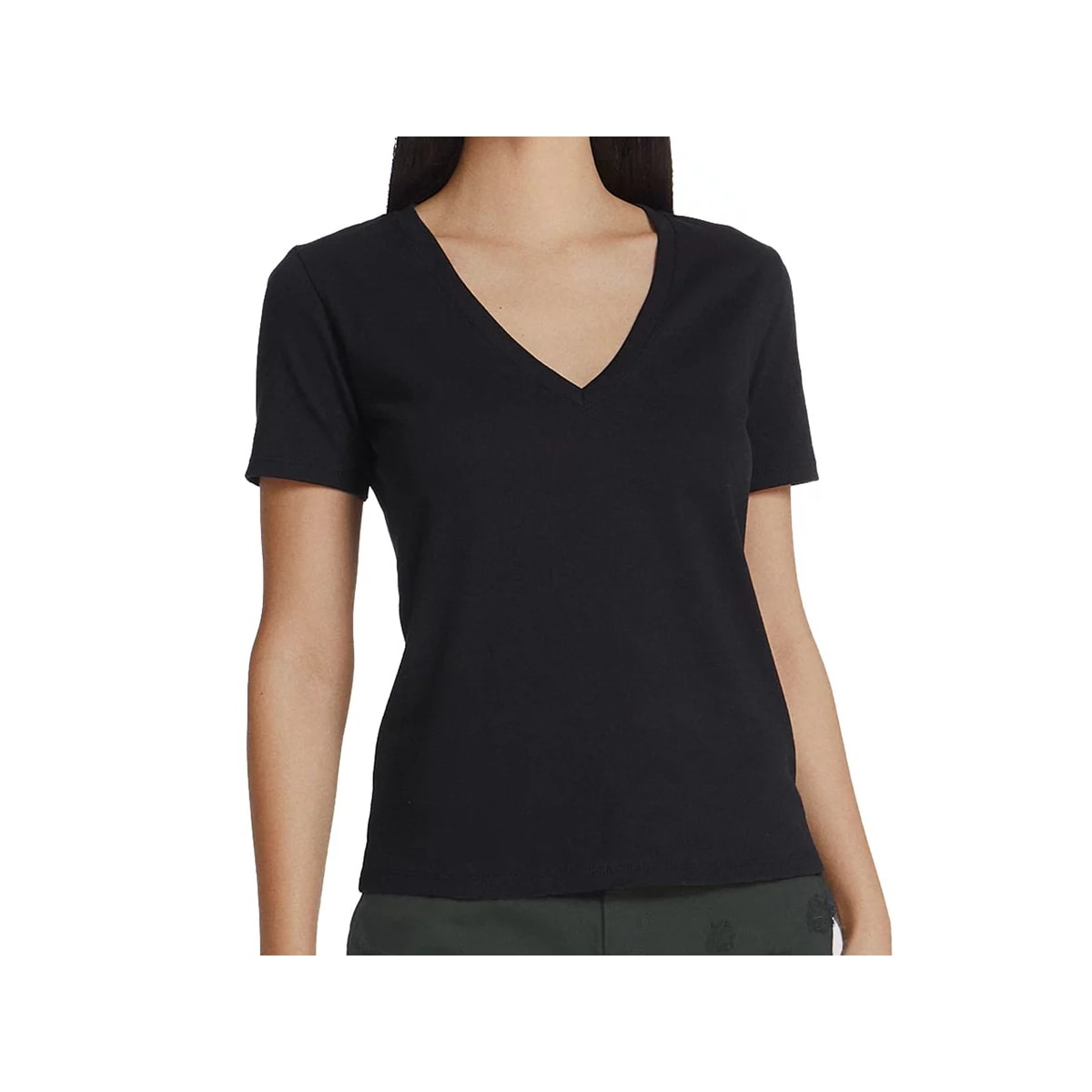 Blusa Hering Meia Manga 02Tq Preto