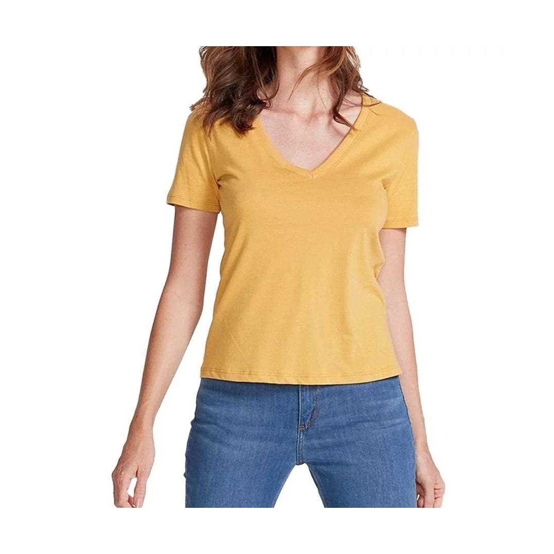 Blusa Hering Meia Manga 4Ez9 Amarelo Blusa Hering Meia Manga 4Ez9 Amarelo
