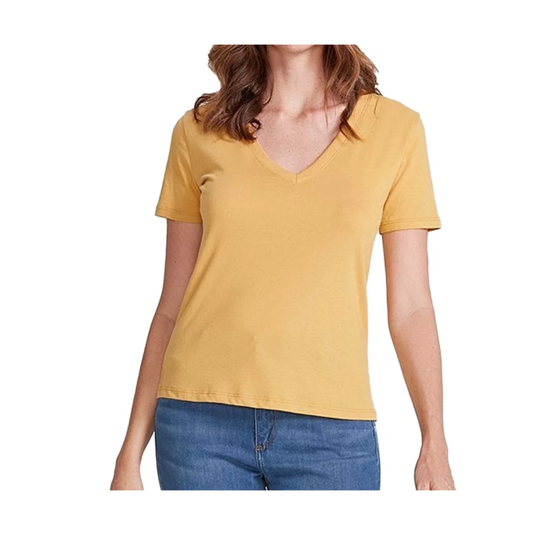 Blusa Hering Meia Manga 4Ez9 Amarelo Blusa Hering Meia Manga 4Ez9 Amarelo