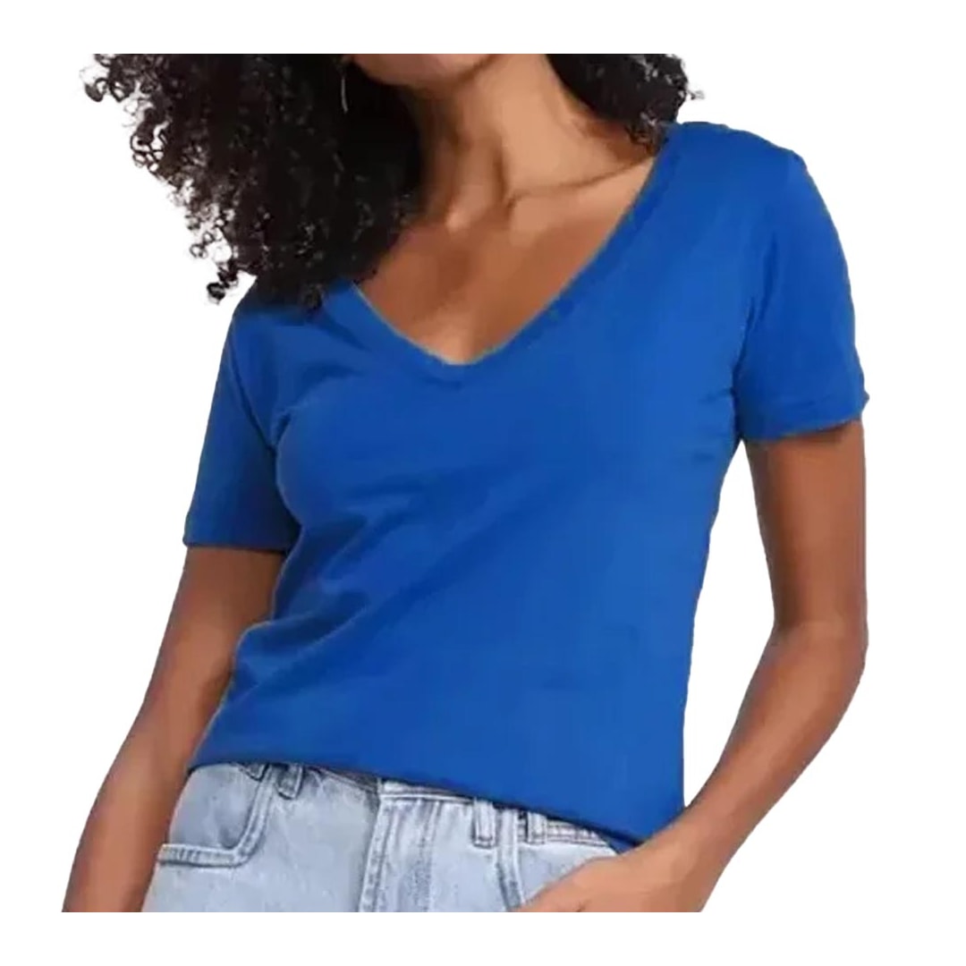 Blusa Hering Meia Manga 4Ez9 Azul Nautico Blusa Hering Meia Manga 4Ez9 Azul Nautico