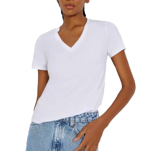 Blusa Hering Meia Manga 4Ez9 Branco