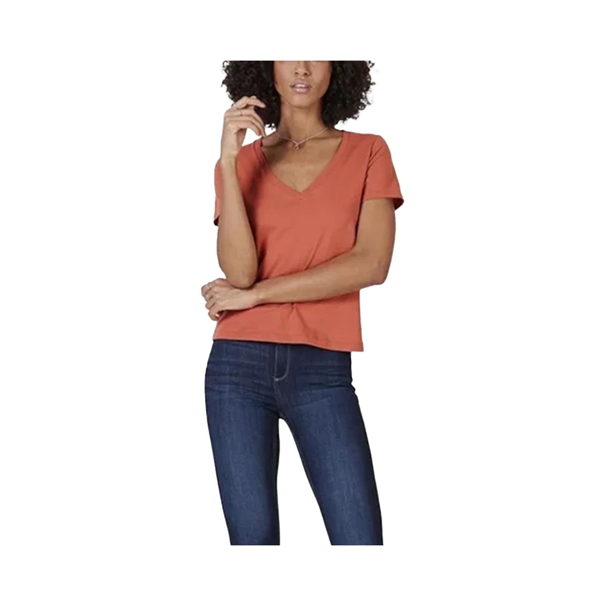 Blusa Hering Meia Manga 4Ez9 Ferrugem Blusa Hering Meia Manga 4Ez9 Ferrugem