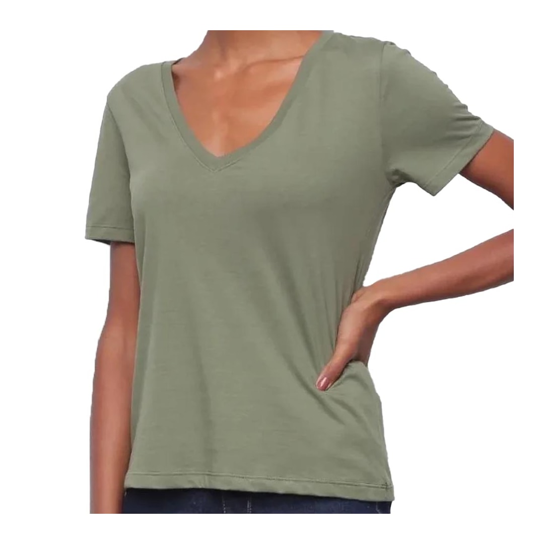 Blusa Hering Meia Manga 4Ez9 Verde Amazonia