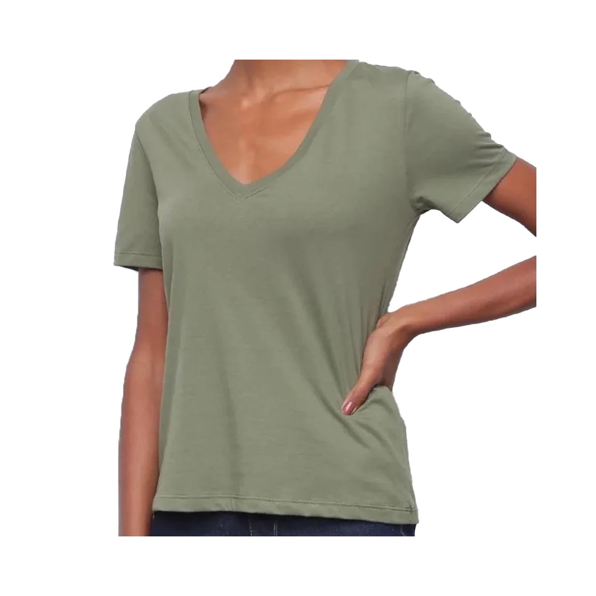 Blusa Hering Meia Manga 4Ez9 Verde Amazonia Blusa Hering Meia Manga 4Ez9 Verde Amazonia