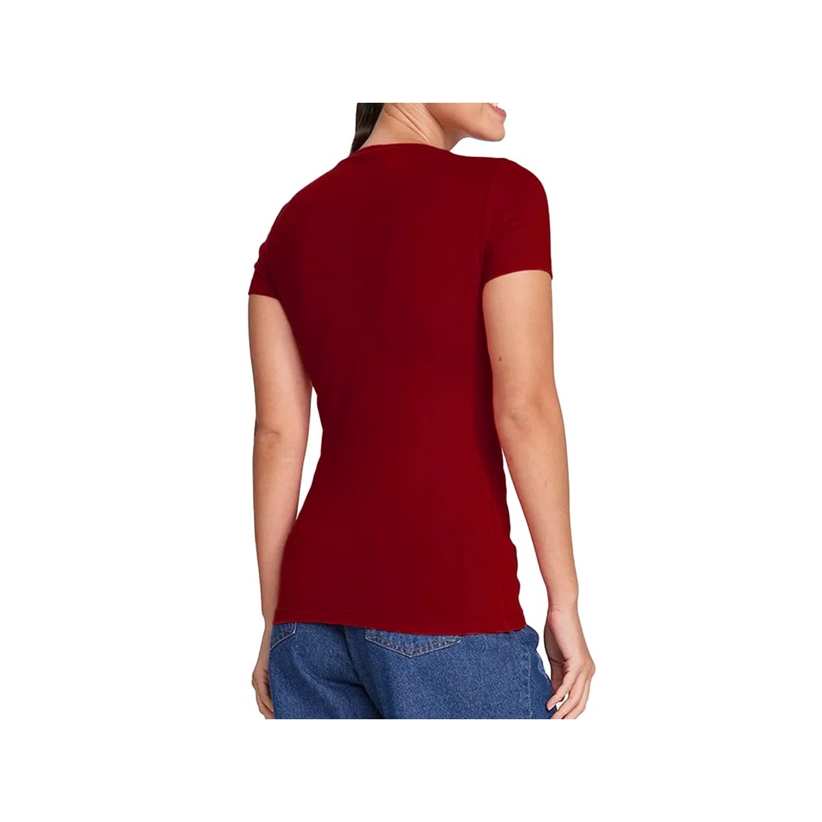 Blusa Hering Meia Manga 4Ez9 Vermelho