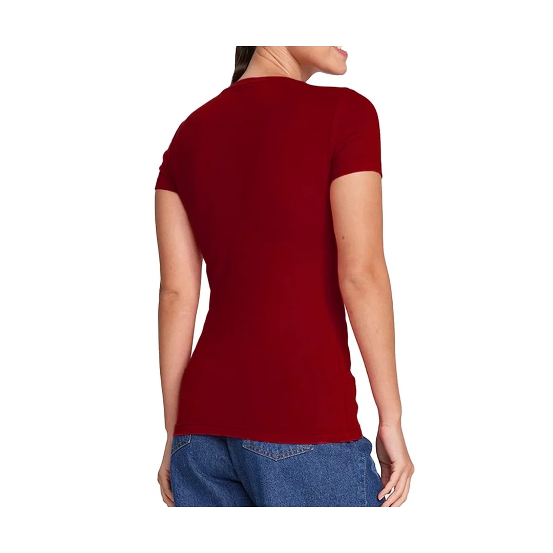 Blusa Hering Meia Manga 4Ez9 Vermelho Blusa Hering Meia Manga 4Ez9 Vermelho