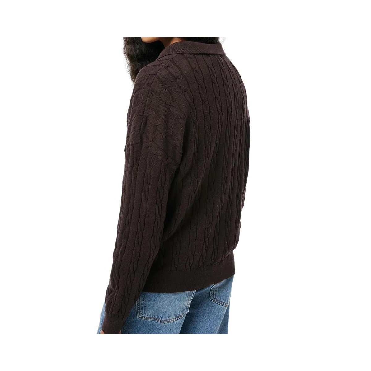 Blusa Hering Polo Em Tricô Feminina K6q3 Coffee Blusa Hering Polo Em Tricô Feminina K6q3 Coffee