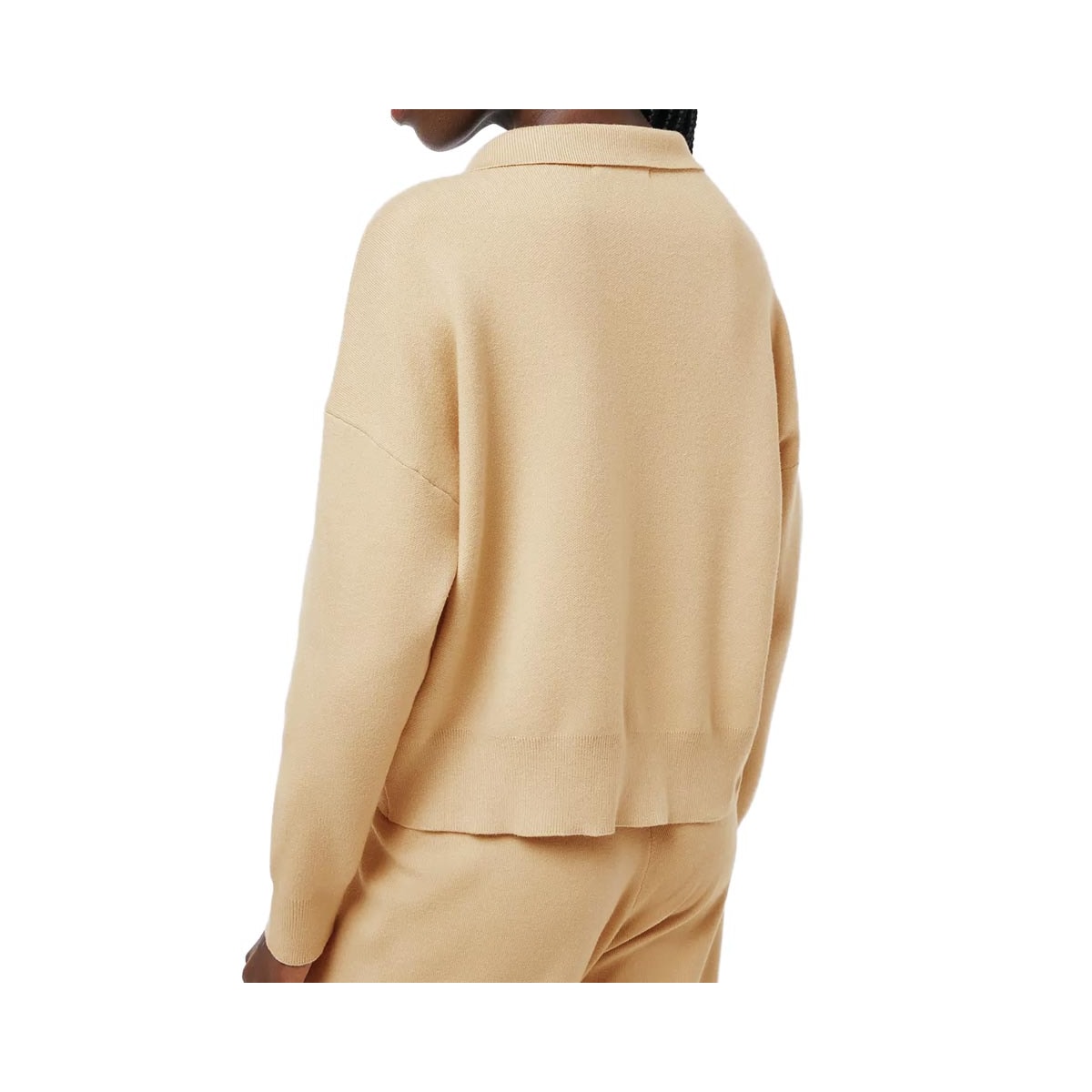 Blusa Hering Polo Feminina De Tricô K6pm Mel Blusa Hering Polo Feminina De Tricô K6pm Mel