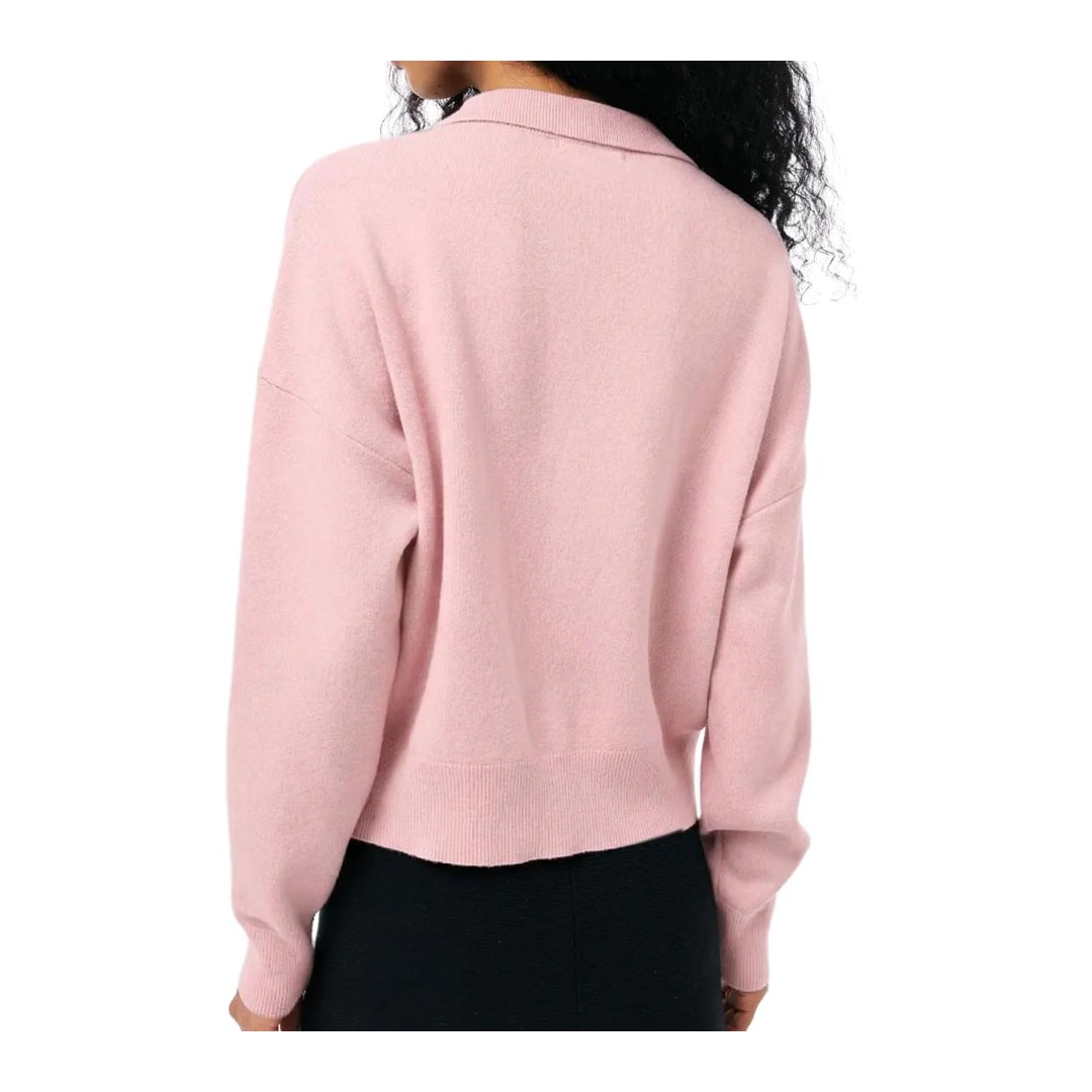 Blusa Hering Polo Feminina De Tricô K6pm Rosa Blusa Hering Polo Feminina De Tricô K6pm Rosa