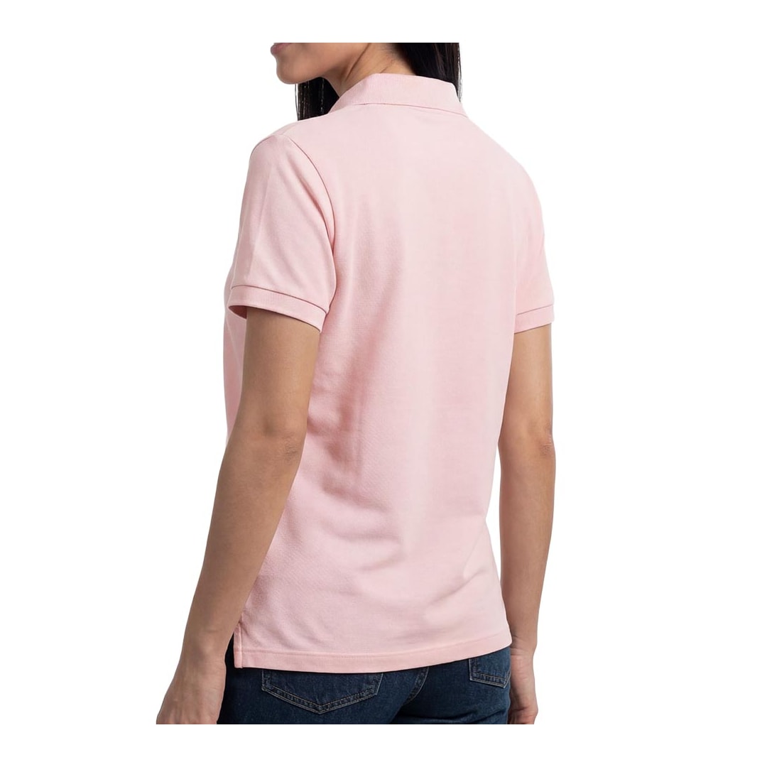 Blusa Hering Polo Feminina Manga Curta Piquet 4HBW Rosa Blusa Hering Polo Feminina Manga Curta Piquet 4HBW Rosa