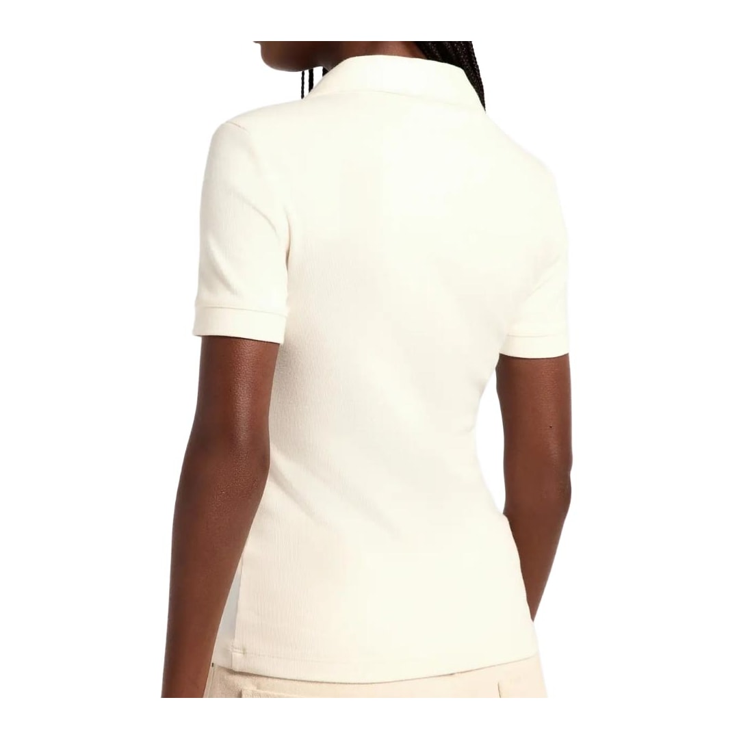 Blusa Hering Polo Ribana Ultra Soft Feminina 4HA2 Branco Off Blusa Hering Polo Ribana Ultra Soft Feminina 4HA2 Branco Off