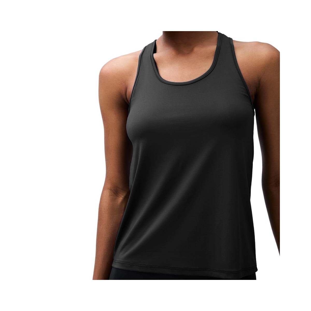Blusa Hering Sem Manga Fitness Sn8h Preta