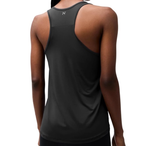 Detalhe - Blusa Hering Sem Manga Fitness Sn8h Preta