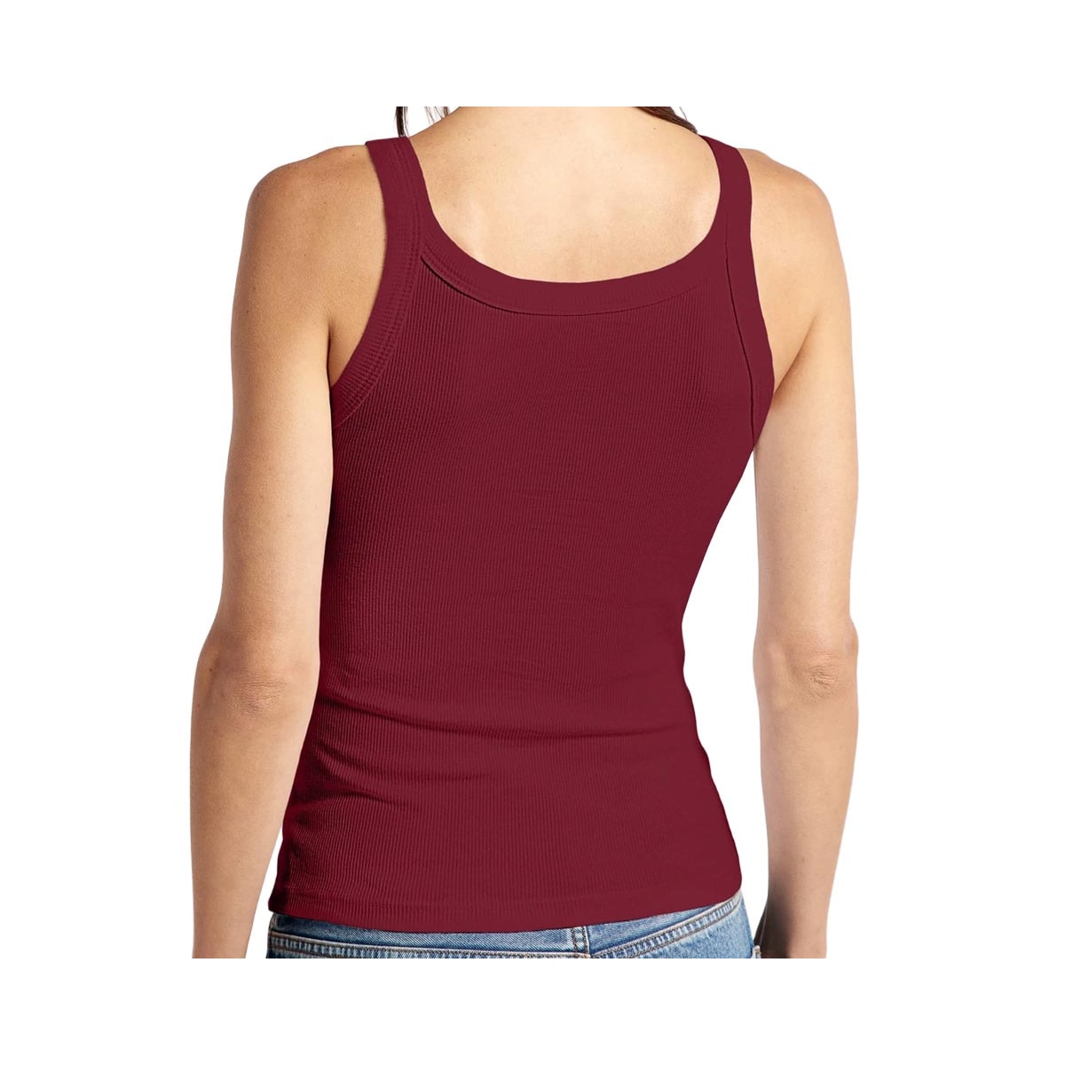Blusa Hering sem Manga N1TE Marsala