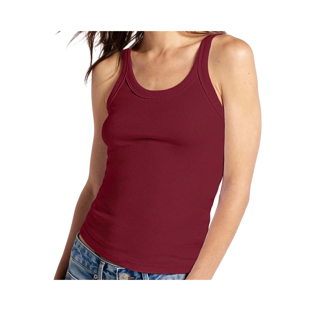 Blusa Hering sem Manga N1TE Marsala