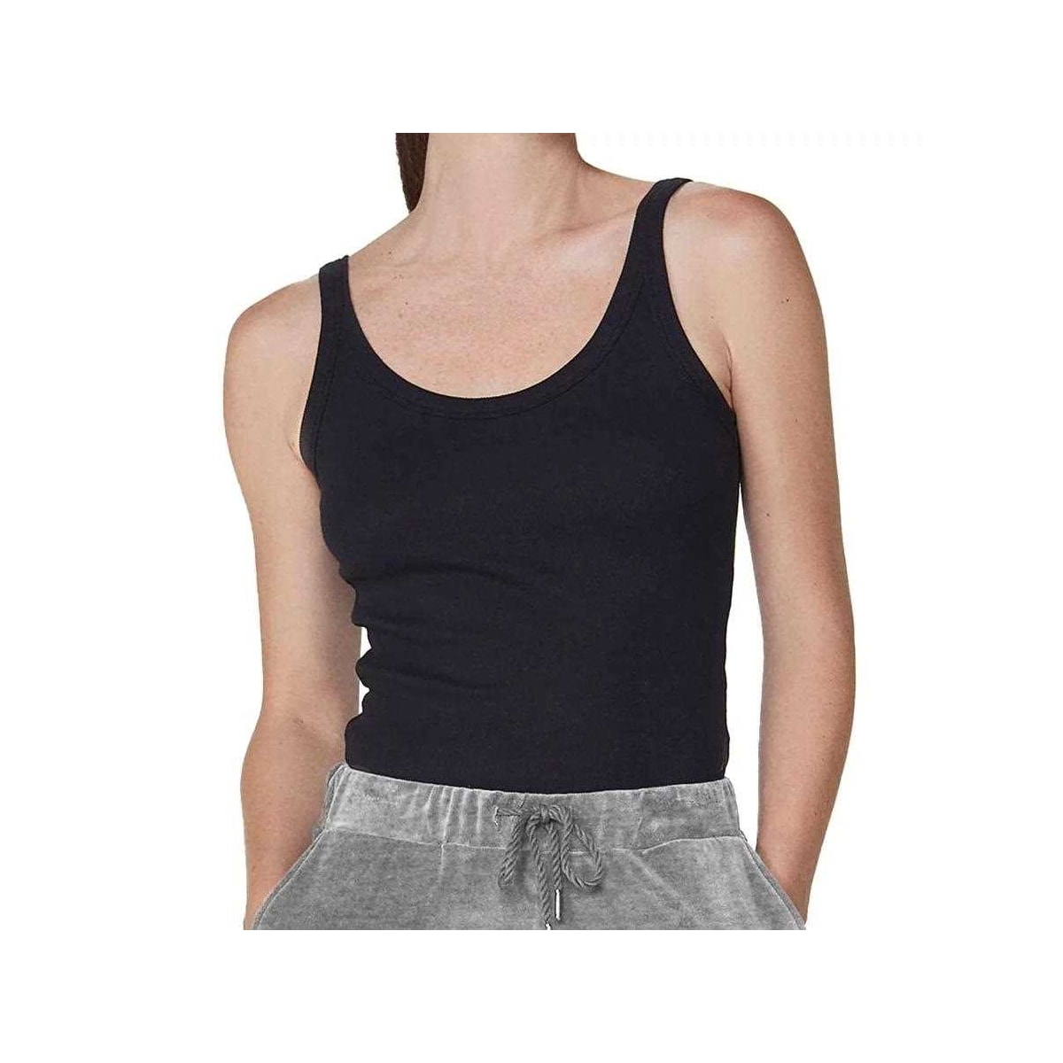 Blusa Hering Sem Manga N1te Preto Blusa Hering Sem Manga N1te Preto