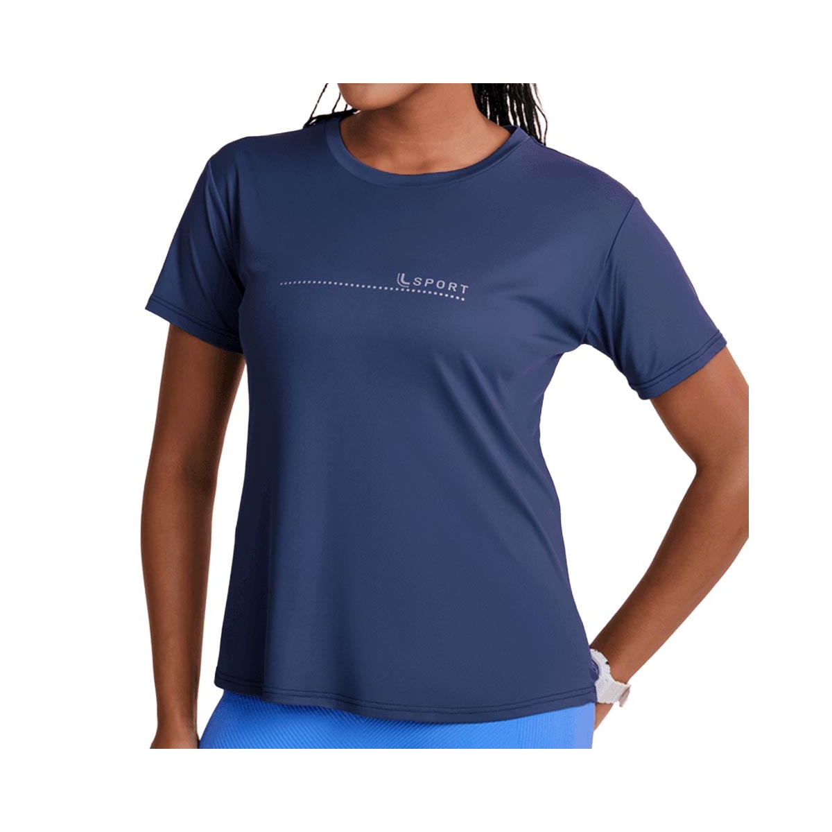 Blusa Lupo Feminina Fitness 77052 Azul