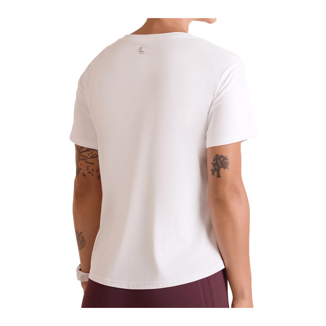 Blusa Lupo Feminina Fitness 77052 Branca