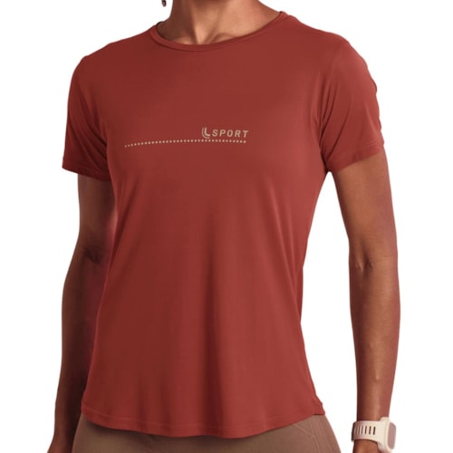 Blusa Lupo Feminina Fitness 77052 Ceramica