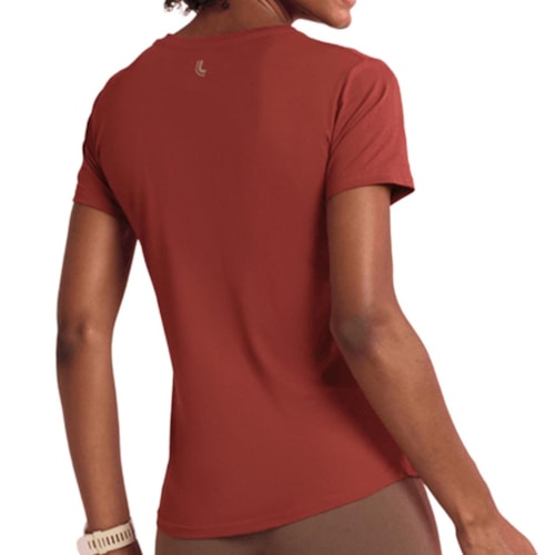 Detalhe - Blusa Lupo Feminina Fitness 77052 Ceramica