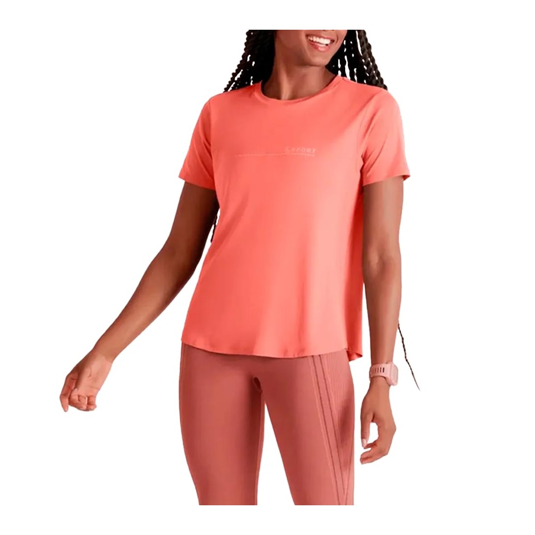 Blusa Lupo Feminina Fitness 77052 Goiaba Blusa Lupo Feminina Fitness 77052 Goiaba