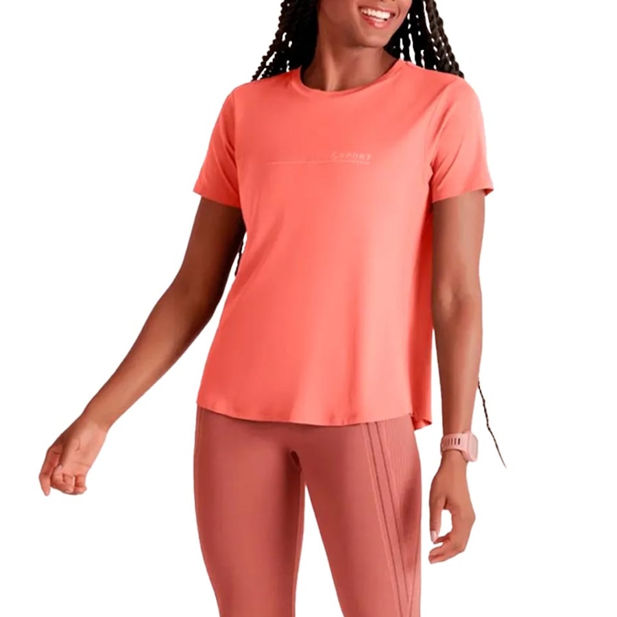 Blusa Lupo Feminina Fitness 77052 Goiaba Blusa Lupo Feminina Fitness 77052 Goiaba