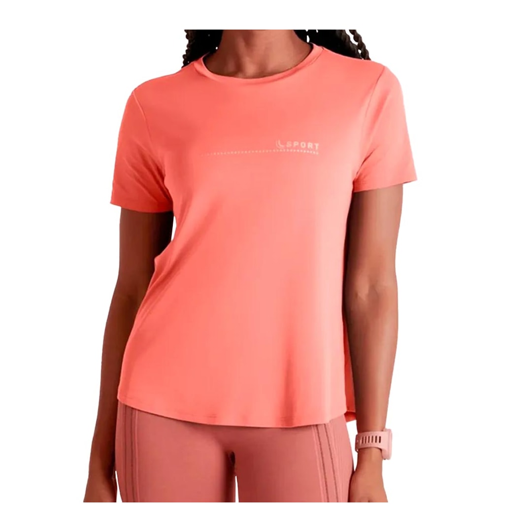 Blusa Lupo Feminina Fitness 77052 Goiaba