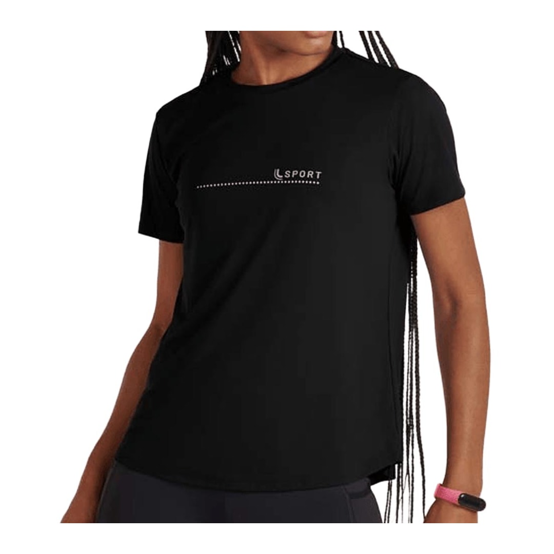 Blusa Lupo Feminina Fitness 77052 Preta