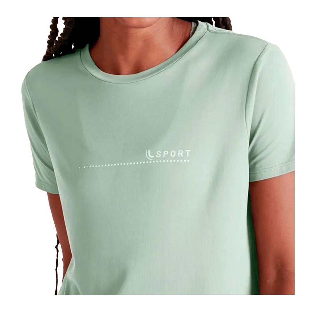 Blusa Lupo Feminina Fitness 77052 Verde Fresh