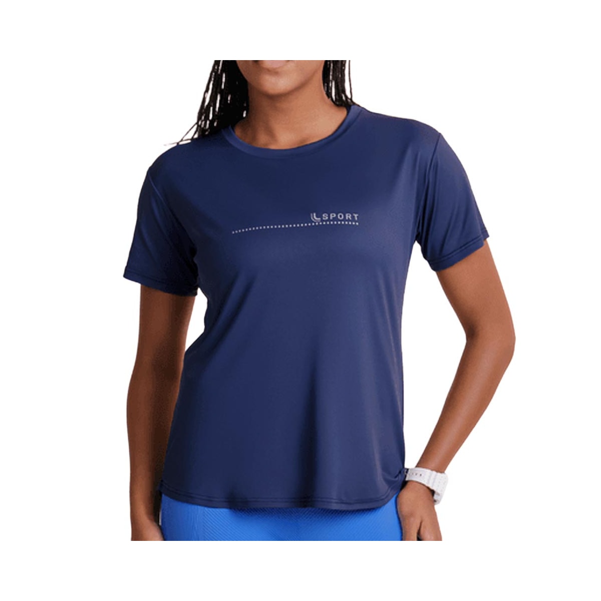Blusa Lupo Meia Manga Fitness 77052 Azul Blusa Lupo Meia Manga Fitness 77052 Azul