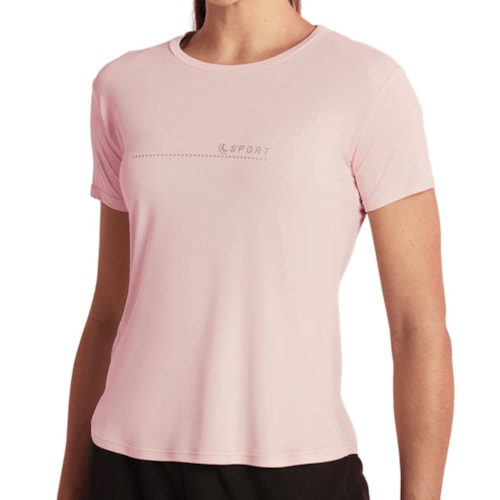 Blusa Lupo Meia Manga Fitness 77052 Fresh Coral
