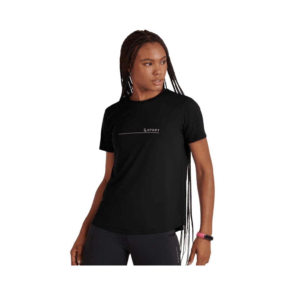 Blusa Lupo Meia Manga Fitness 77052 Preta Blusa Lupo Meia Manga Fitness 77052 Preta