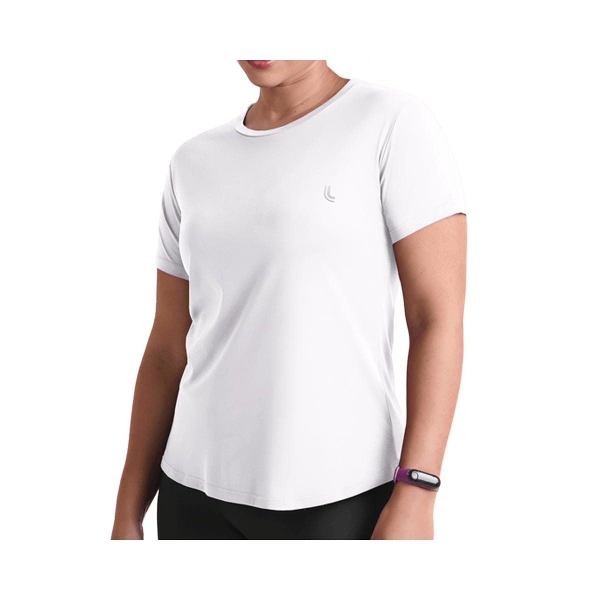 Blusa Lupo Meia Manga Fitness 77282 Branca Blusa Lupo Meia Manga Fitness 77282 Branca