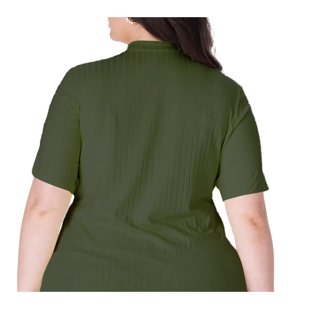 Blusa Malwee De Malha M/M 108542 Militar Blusa Malwee De Malha M/M 108542 Militar