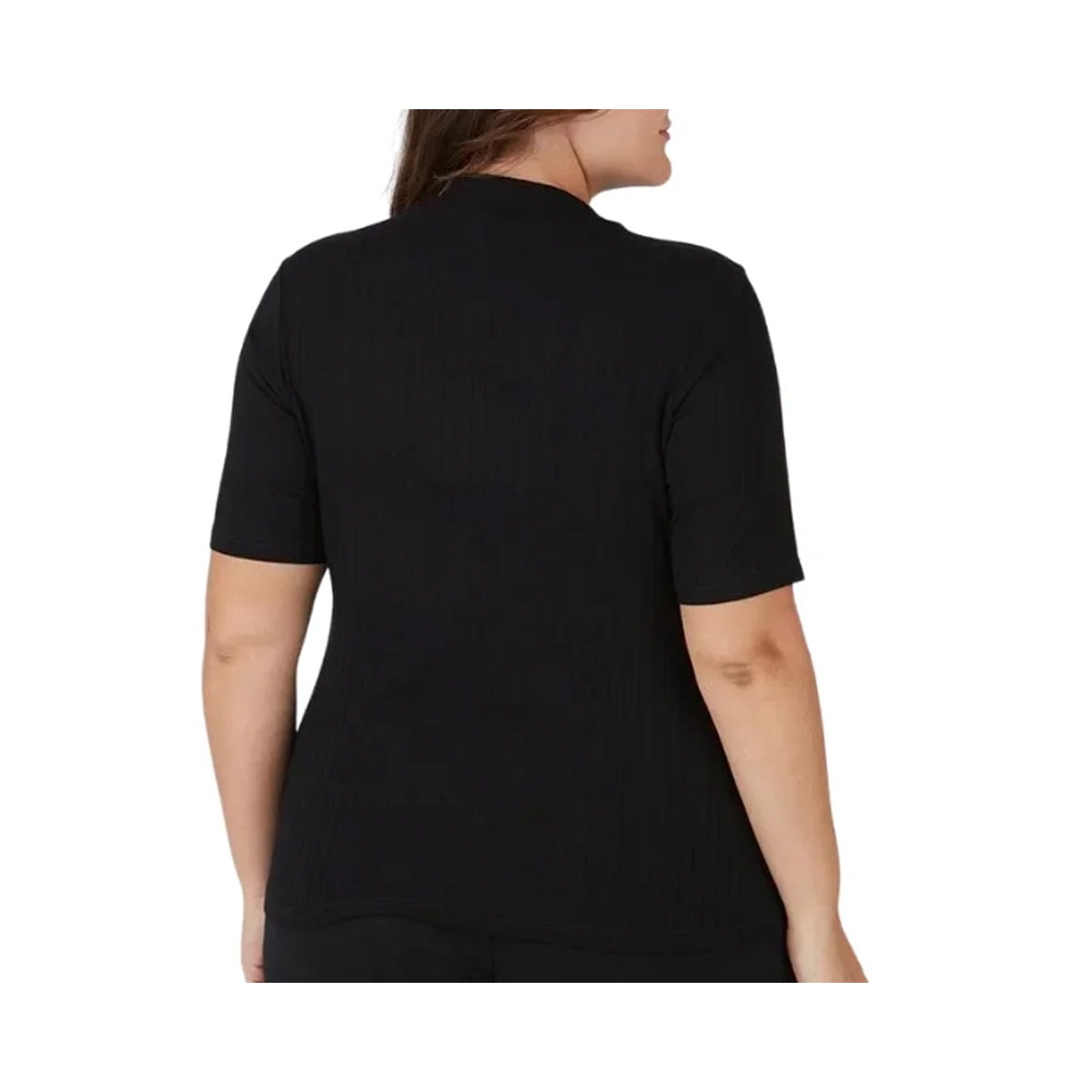 Blusa Malwee De Malha M/M 108542 Preto Blusa Malwee De Malha M/M 108542 Preto
