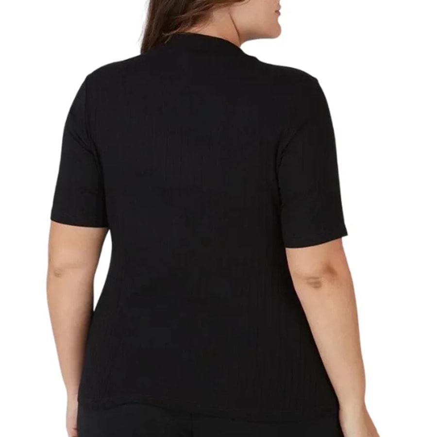 Blusa Malwee De Malha M/M 108542 Preto
